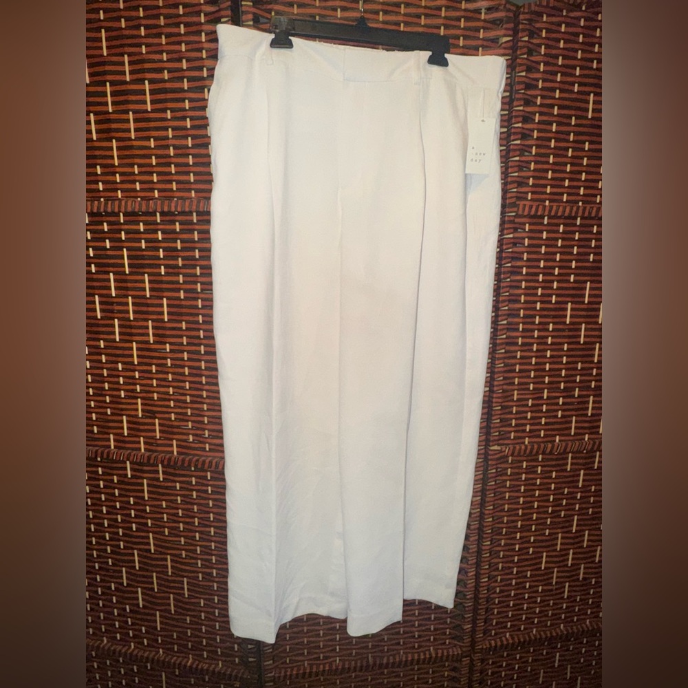 a new day Women's White Trousers